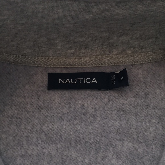 COPY - Nautica Fleece Pullover Half-zip Sweater - Picture 2 of 4